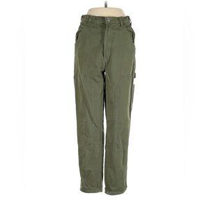 Zara Green Cargo Pants, US 8